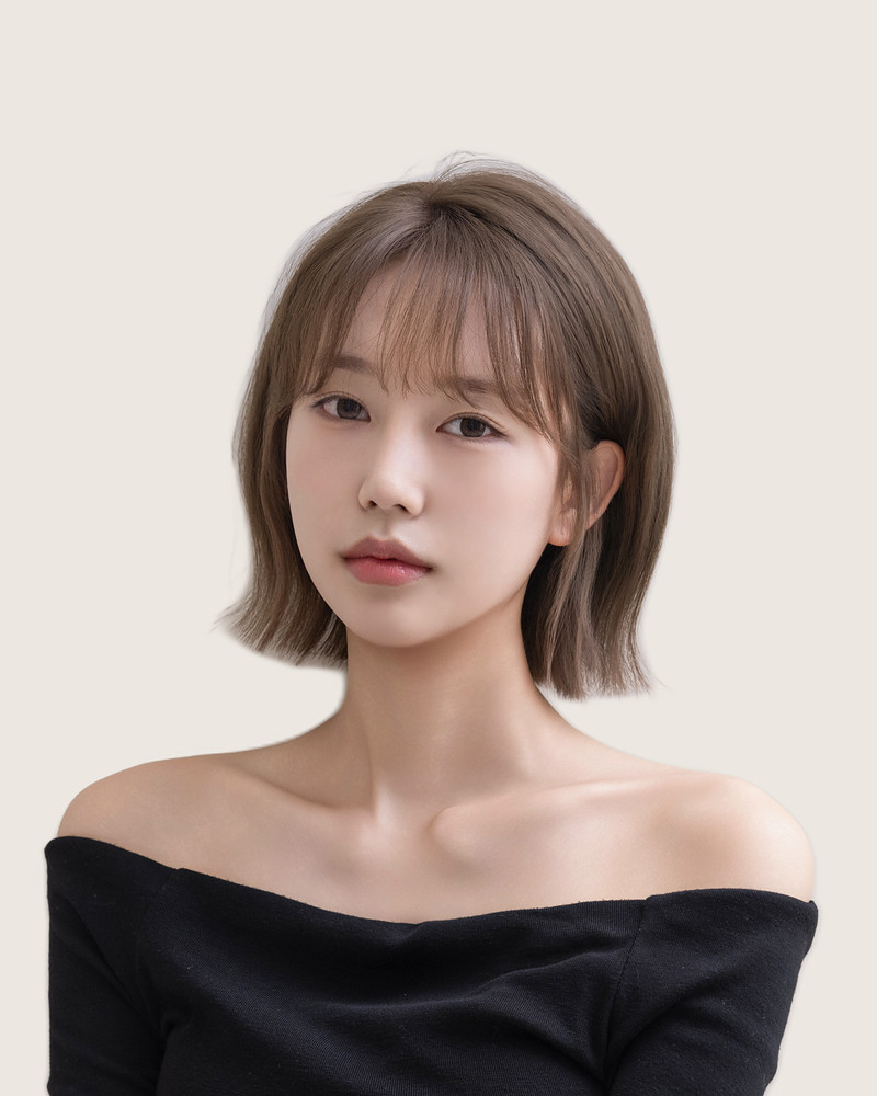 리안헤어 신불당점 천안 불당동 미용실 현지 실장 - 레이어드컷&펌 · 태슬컷&펌 · 남성 아이롱펌