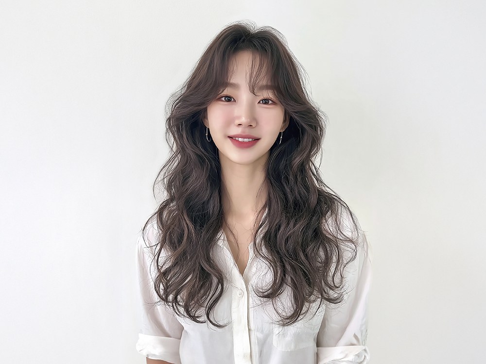리안헤어 신불당점 천안 불당동 미용실 레이어드펌 웨이브 스타일